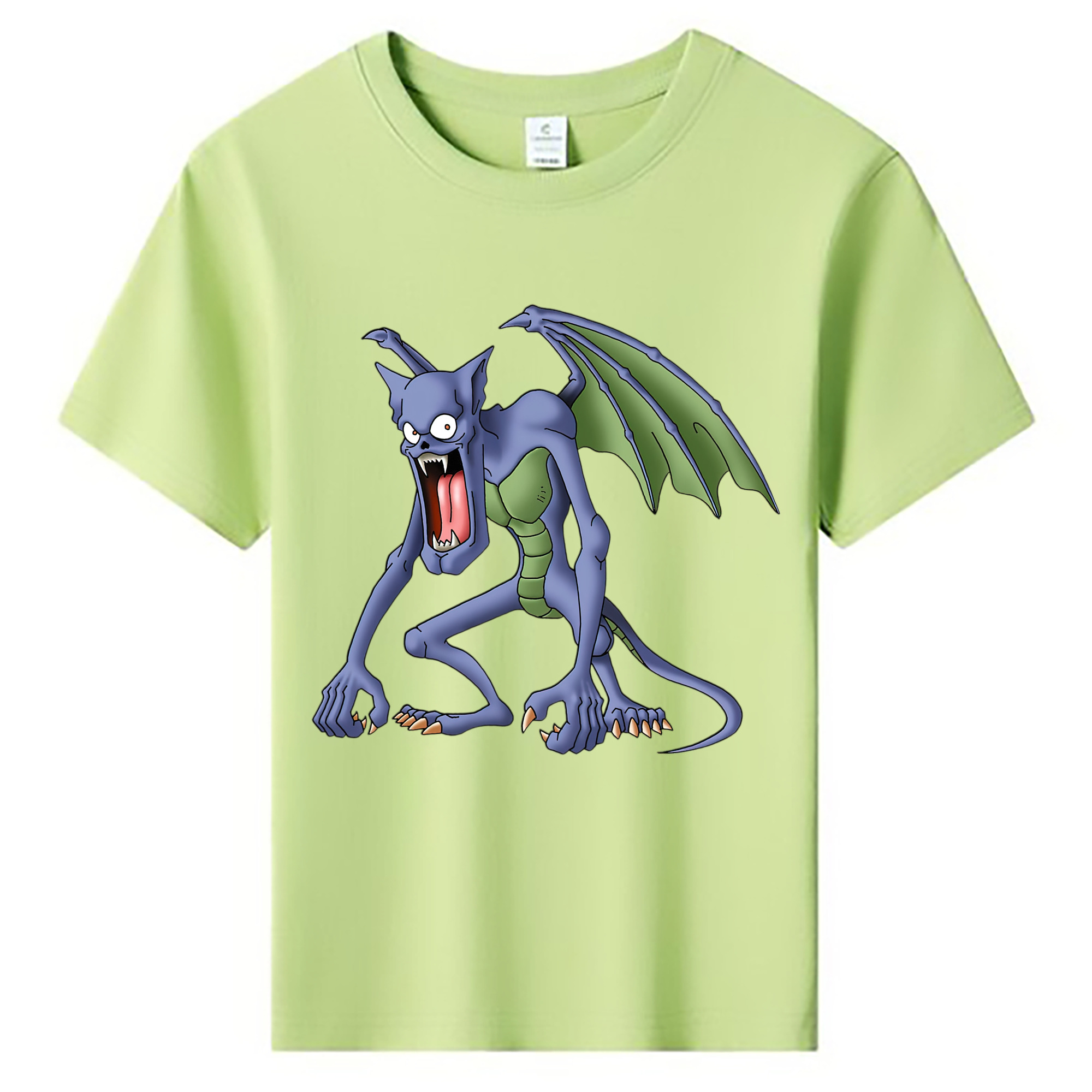 （画像用） ドラゴンクエスト Doragon Kuesuto Dragon Quest 綿100％キッズTシャツ（フロントプリント）
